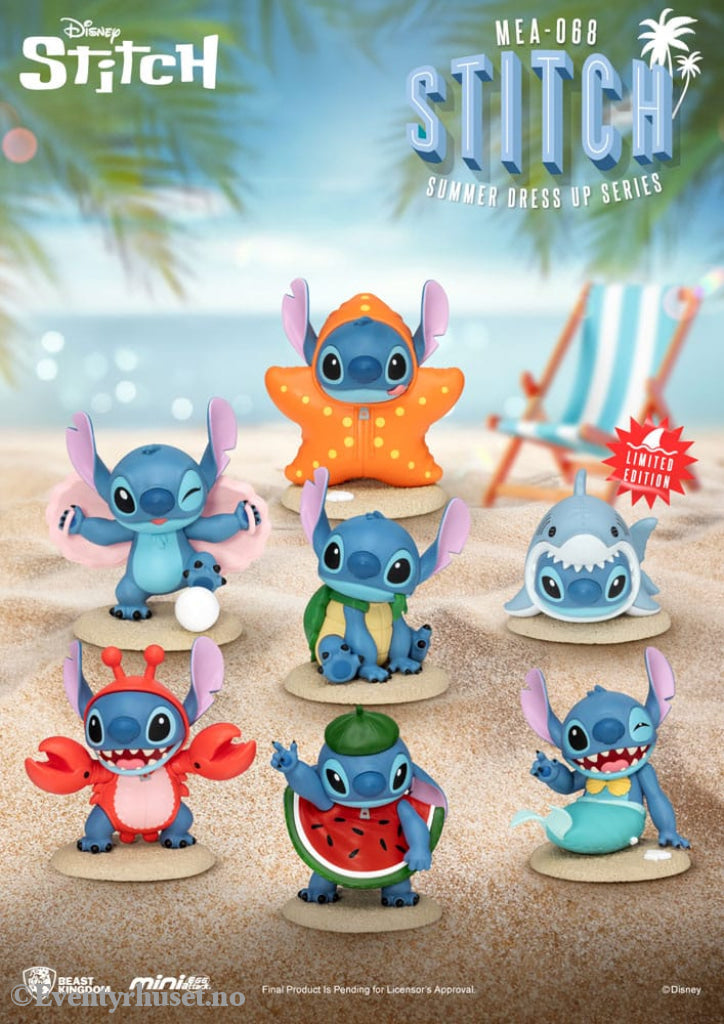 Lilo & Stitch Mini Egg Attack Figures 10 cm Stitch summer dress up Series Assortment (6) Toys