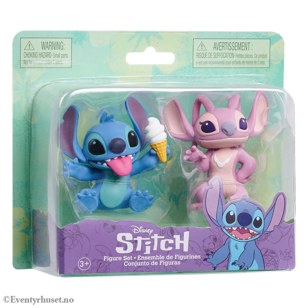 Lilo & Stitch Mini Figure 2-Pack Angel & Stitch 7 cm Collectibles