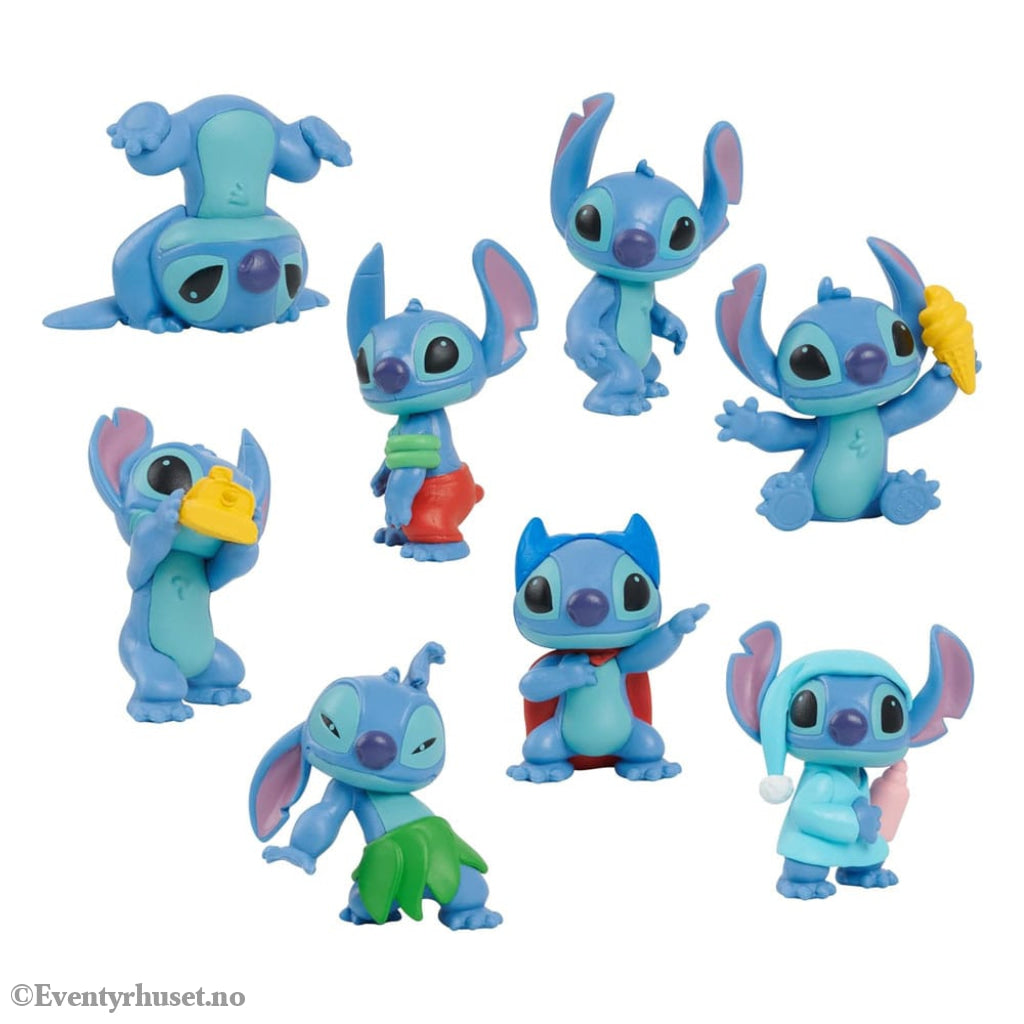 Lilo & Stitch Mini Figure 8-Pack Stitch Collectible Figure Set 7 cm Collectibles