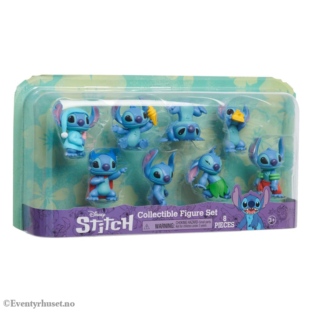 Lilo & Stitch Mini Figure 8-Pack Stitch Collectible Figure Set 7 cm Collectibles