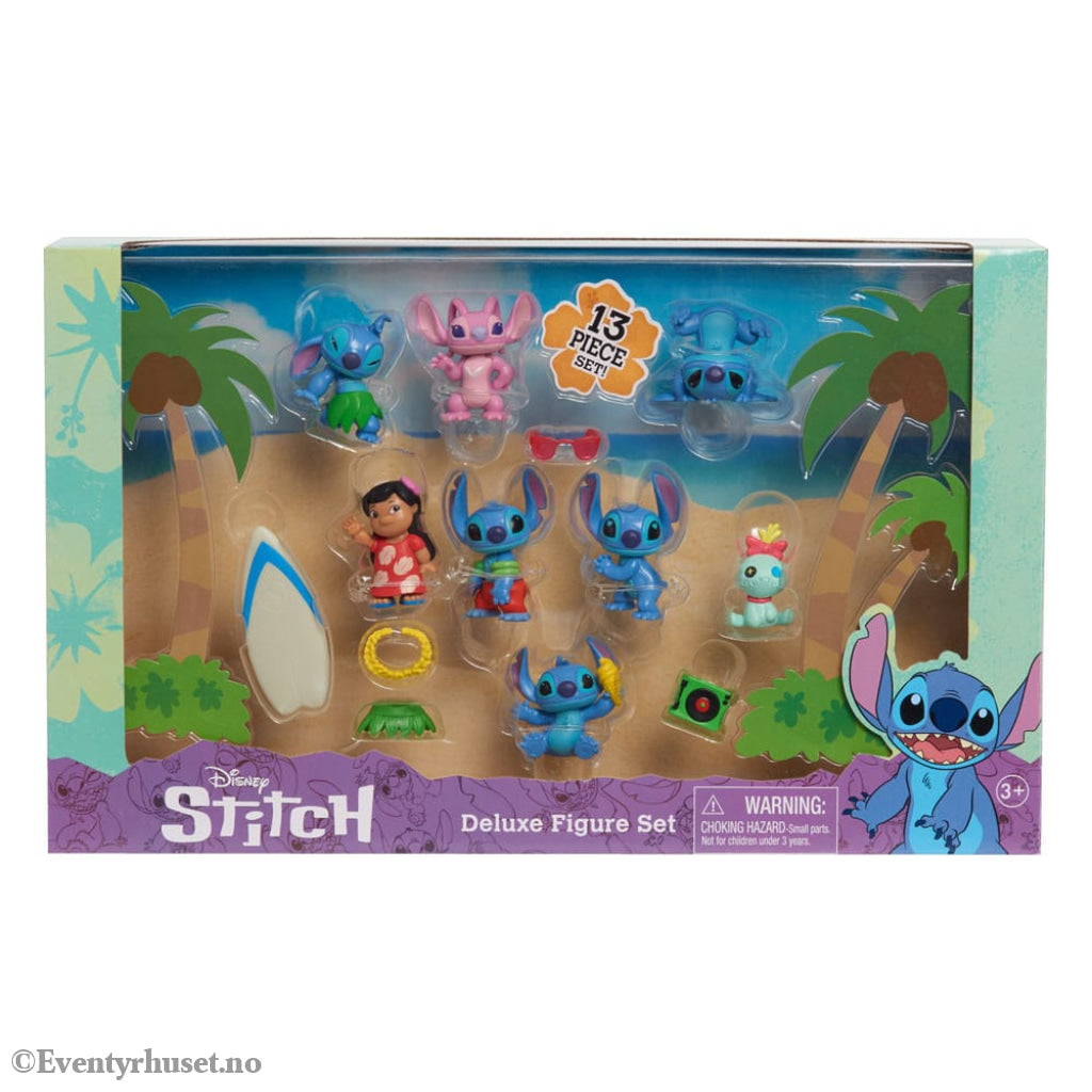 Lilo & Stitch Mini Figure 8-Pack Stitch Deluxe Figure Set 7 cm Collectibles