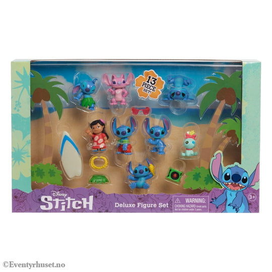 Lilo & Stitch Mini Figure 8-Pack Stitch Deluxe Figure Set 7 cm Collectibles
