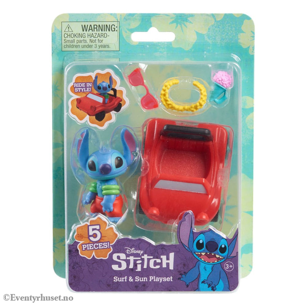 Lilo & Stitch Mini Figure Playset Surf & Sun Stitch 7 cm Collectibles