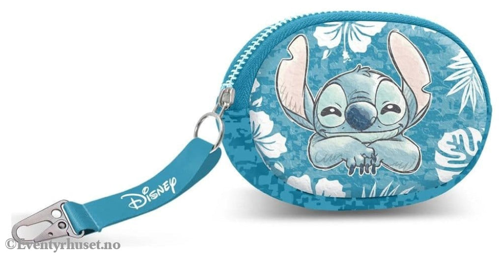 Lilo & Stitch Pill Coin Purse Aloha Blue Fashion & Accessories