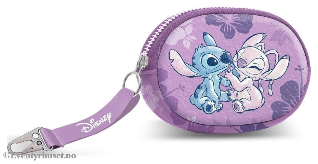 Lilo & Stitch Pill Coin Purse Stitch & Angel Pink Fashion & Accessories