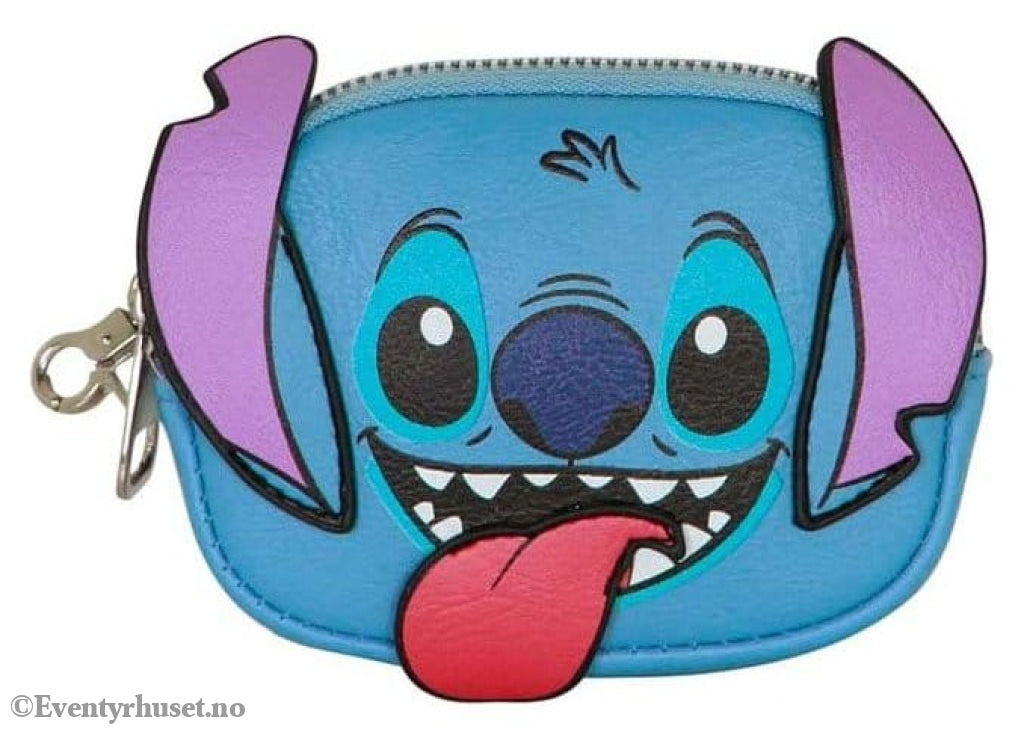 Lilo & Stitch Pill Coin Purse Tongue Blue Fashion & Accessories