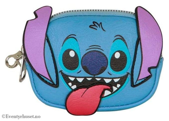 Lilo & Stitch Pill Coin Purse Tongue Blue Fashion & Accessories