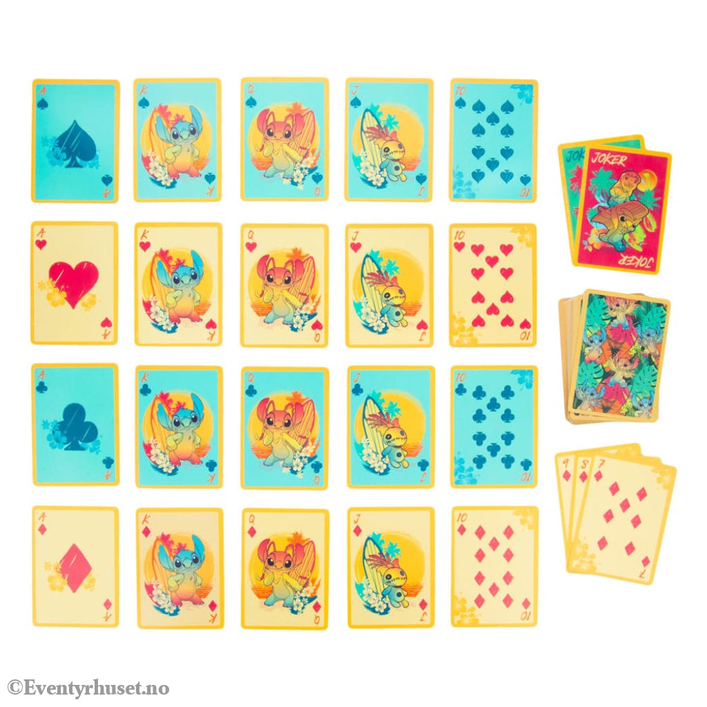 Lilo & Stitch Playing Cards Waterproof Games