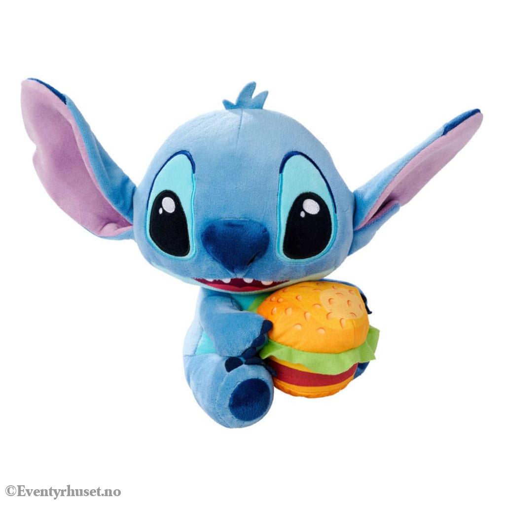 Lilo & Stitch Plush Figure Stitch with Burger 25 cm Toys