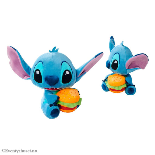 Lilo & Stitch Plush Figure Stitch with Burger 25 cm Toys