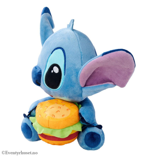 Lilo & Stitch Plush Figure Stitch with Burger 25 cm Toys
