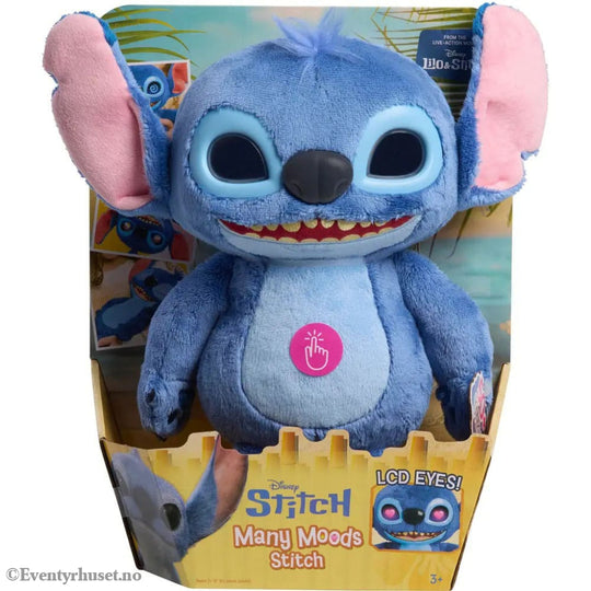 Lilo & Stitch Plush Figure with LCD Visual Effects and Sounds The Many Mood Stitch 36 cm Toys