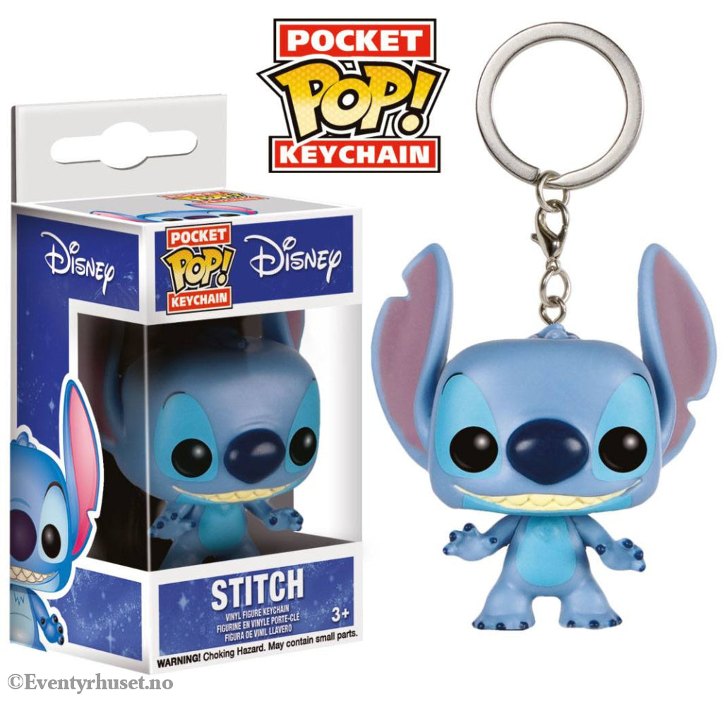 Lilo & Stitch Pocket POP! Vinyl Keychain Stitch 4 cm Fashion & Accessories