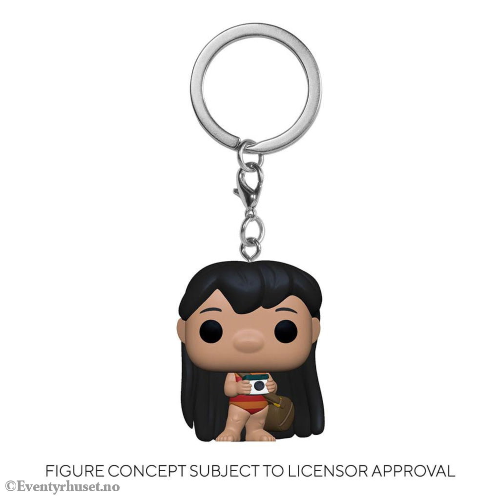 Lilo & Stitch Pocket POP! Vinyl Keychains 4 cm Lilo w/ Camera Display (12) Fashion & Accessories