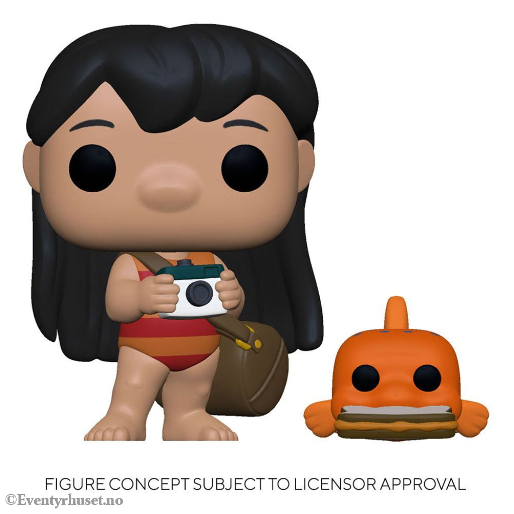 Lilo & Stitch POP! & Buddy Vinyl Figure Lilo w/Pudge 9 cm Collectibles
