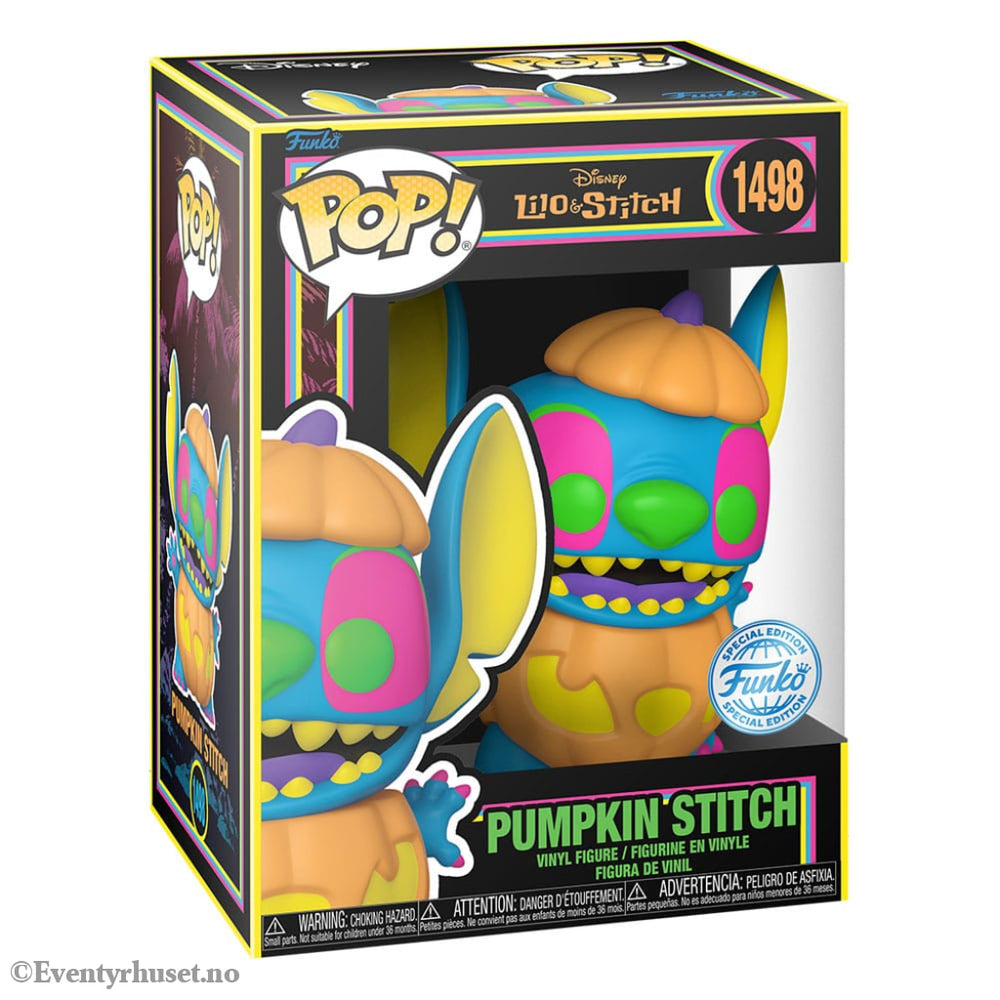 Lilo & Stitch POP! Disney Vinyl Figure Blacklight Pumpkin Stitch 9 cm Collectibles