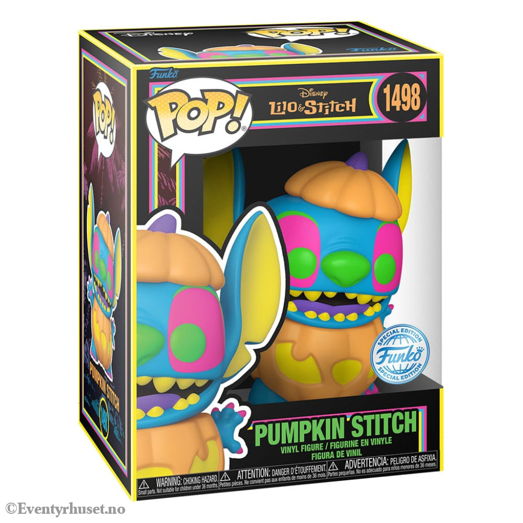 Lilo & Stitch POP! Disney Vinyl Figure Blacklight Pumpkin Stitch 9 cm Collectibles