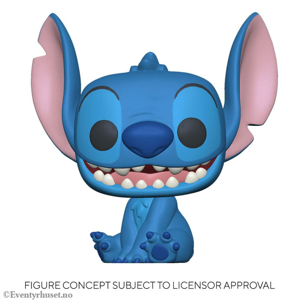 Lilo & Stitch POP! Disney Vinyl Figure Smiling Seated Stitch 9 cm Collectibles