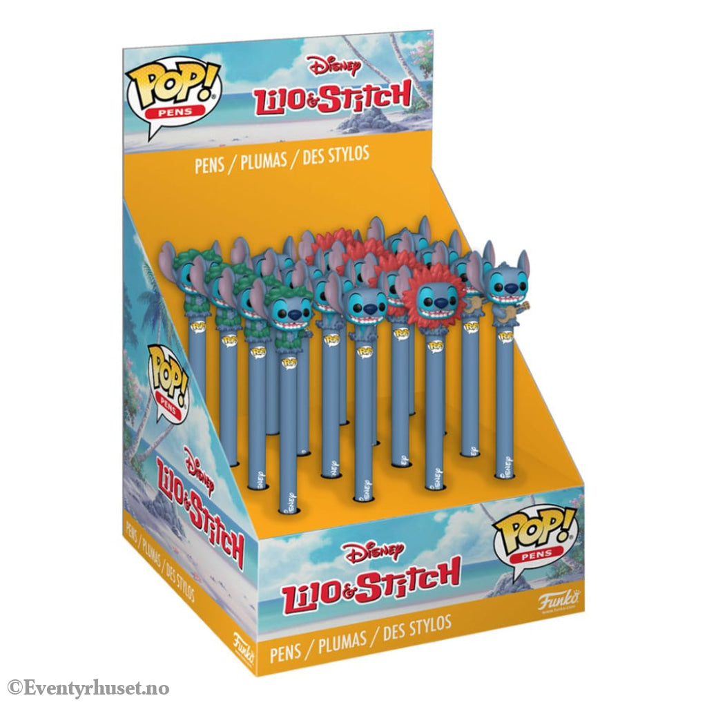 Lilo & Stitch POP! Homewares Pens with Toppers Display (16) Manga & Anime