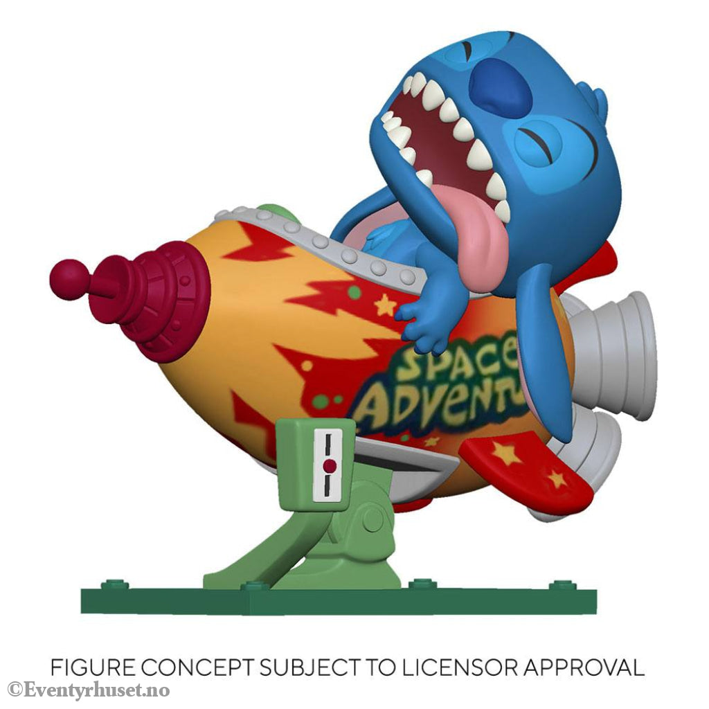 Lilo & Stitch POP! Rides Vinyl Figure Stitch in Rocket 15 cm Collectibles