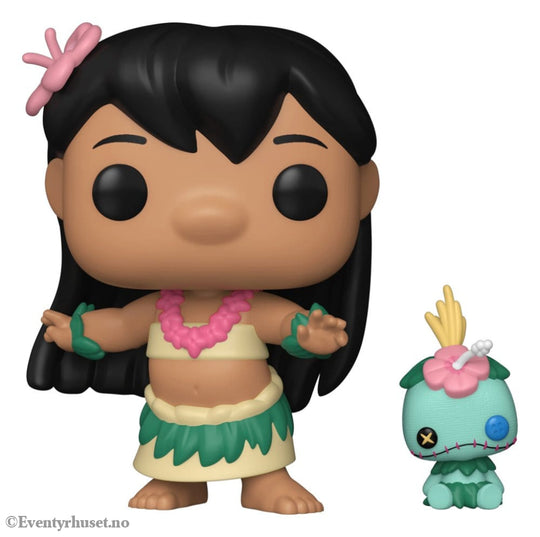 Lilo & Stitch POP! Vinyl Figure Hula Lilo with Scrump 9 cm Collectibles