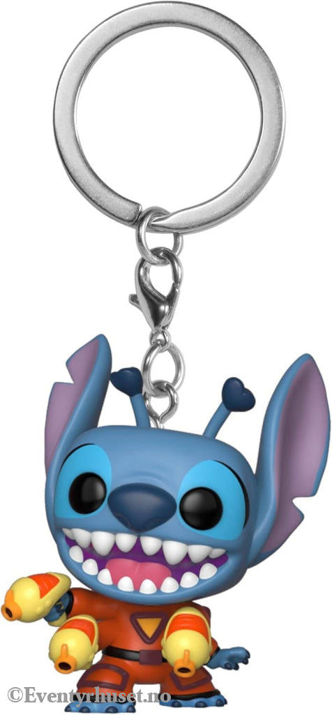 Lilo & Stitch POP! Vinyl Keychains 4 cm Stitch w/ Blaster Display (12) Toys