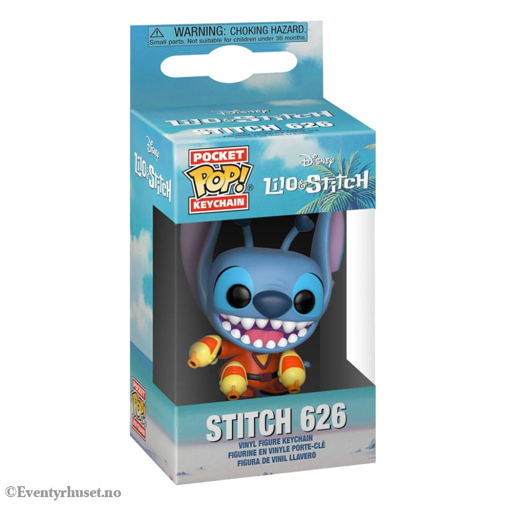 Lilo & Stitch POP! Vinyl Keychains 4 cm Stitch w/ Blaster Display (12) Toys