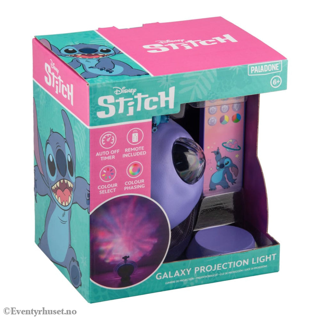 Lilo & Stitch Projection Light Stitch Galaxy 10 cm Home & Gifts