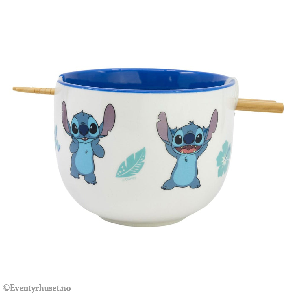 Lilo & Stitch Ramen Bowl with Chopsticks Stitch Home & Gifts