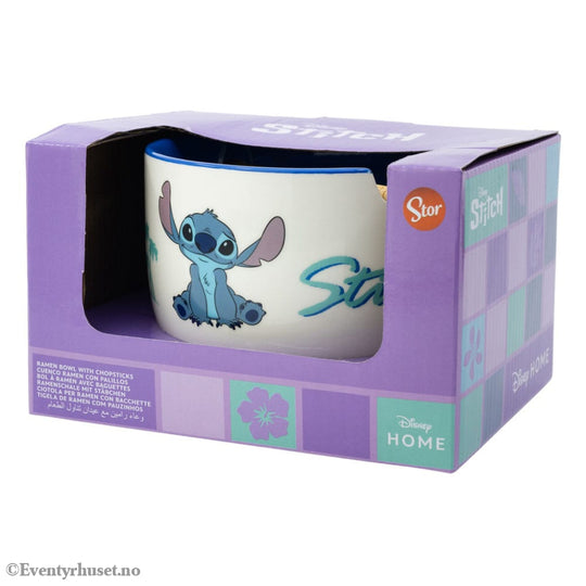Lilo & Stitch Ramen Bowl with Chopsticks Stitch Home & Gifts