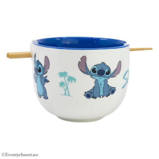 Lilo & Stitch Ramen Bowl with Chopsticks Stitch Home & Gifts