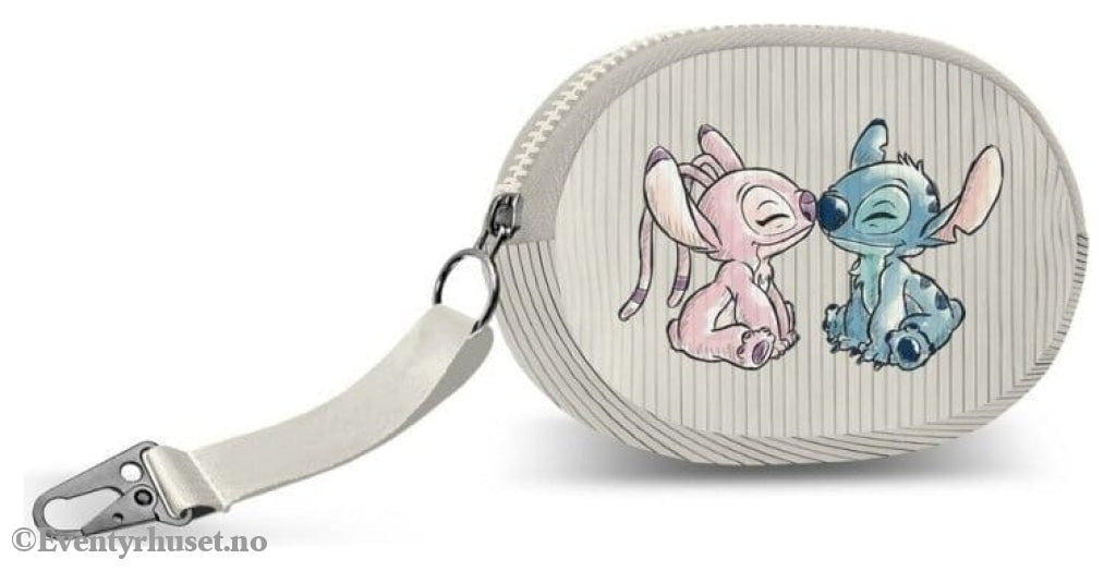 Lilo & Stitch Roy Pill Coin Purse Tender Off-white Fashion & Accessories
