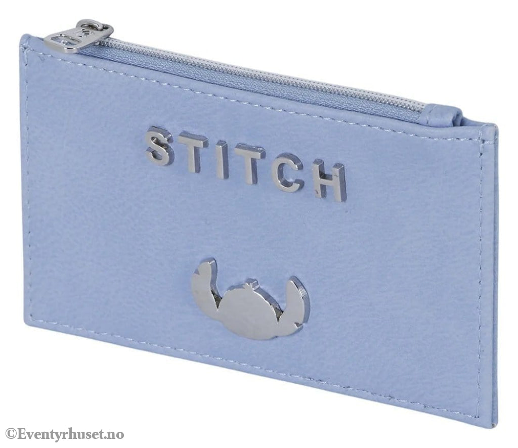 Lilo & Stitch Slim Card Holder / Mini Purse Steel Blue Fashion & Accessories