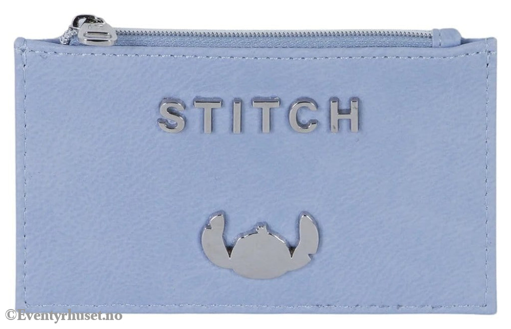 Lilo & Stitch Slim Card Holder / Mini Purse Steel Blue Fashion & Accessories