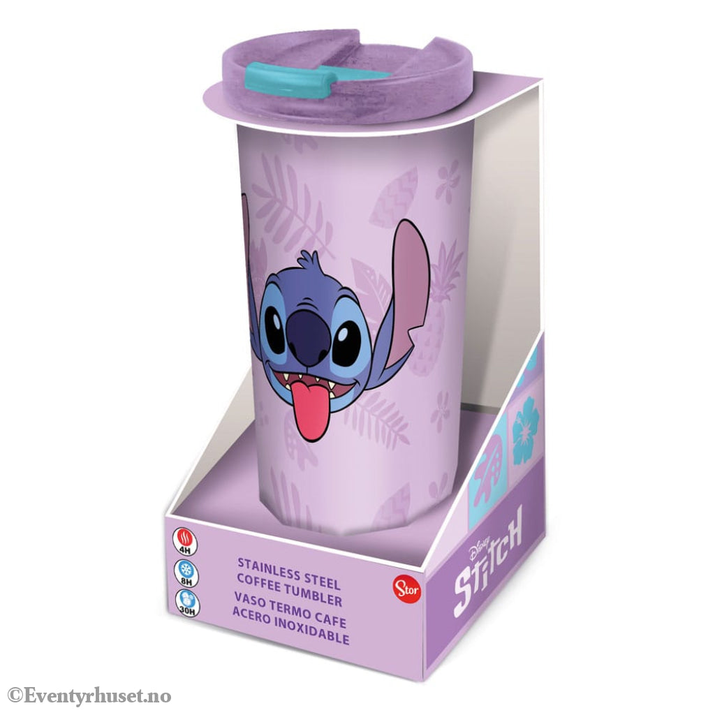 Lilo & Stitch Stainless Steel travel tumbler Stitch Palms Home & Gifts