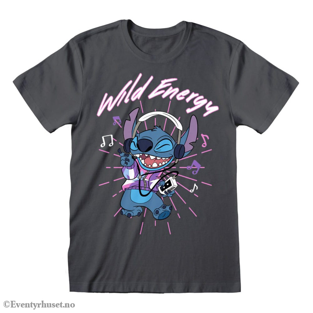 Lilo & Stitch T-Shirt Wild Energy Size M Fashion & Accessories