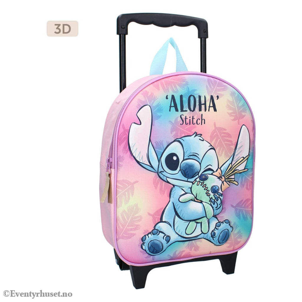 Lilo & Stitch Trolley Backpack 3D Great Escapes 32 cm Fashion & Accessories