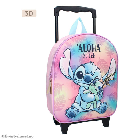 Lilo & Stitch Trolley Backpack 3D Great Escapes 32 cm Fashion & Accessories