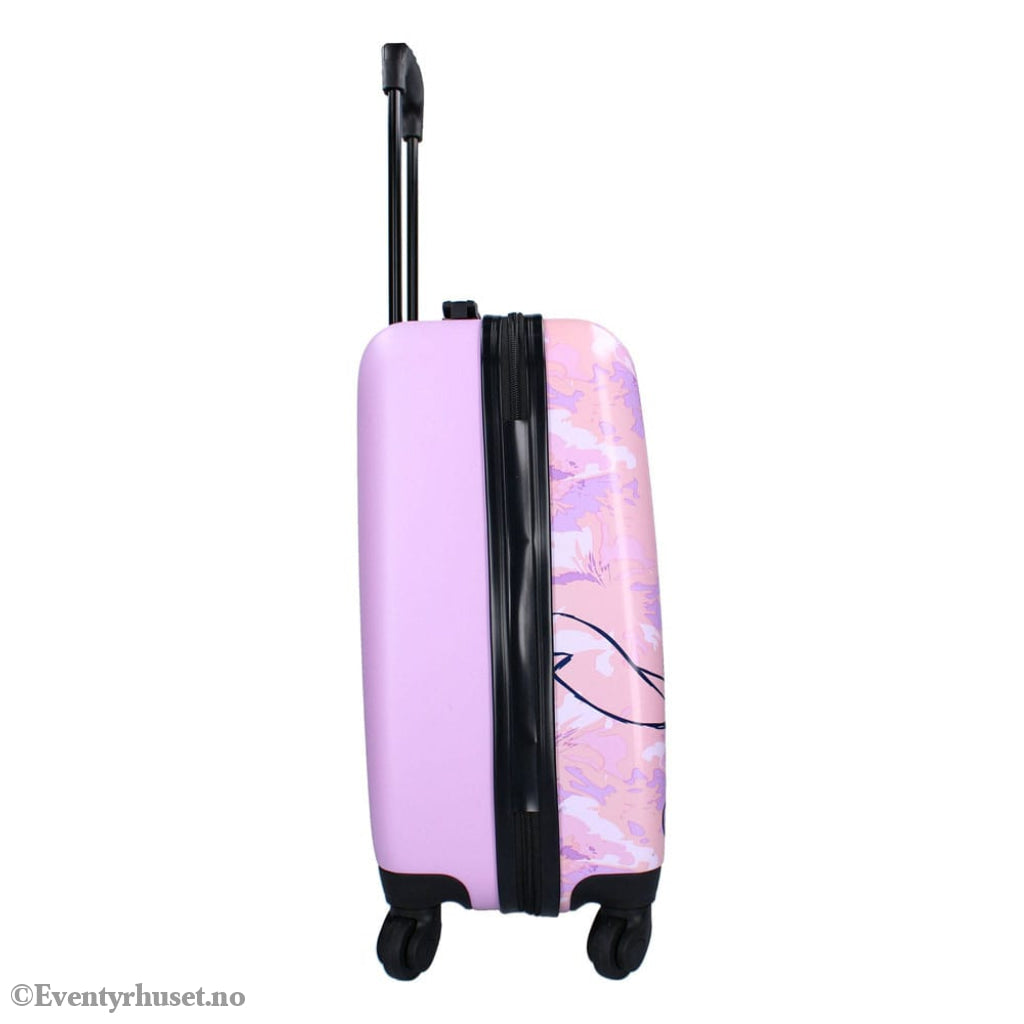Lilo & Stitch Trolley Suitcase Ohana Forever pink 46 cm Fashion & Accessories
