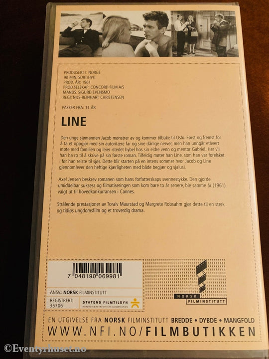 Line (Norske Klassikere). 1961. Vhs. Vhs