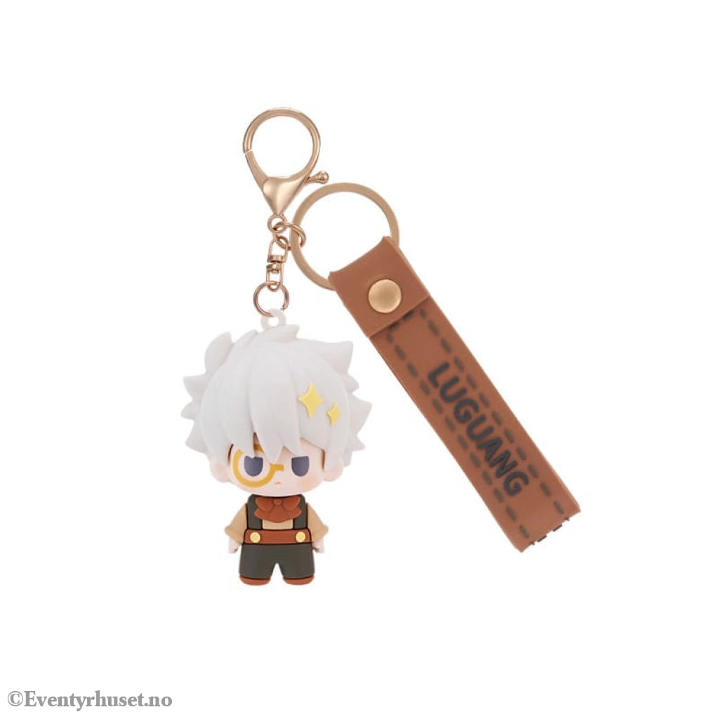 Link Click Rubber Keychain Lu Guang 6 cm Fashion & Accessories