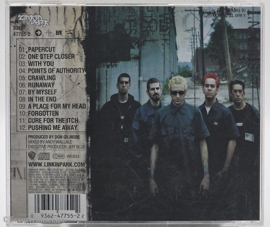 Linkin Park. 2000. Hybrid Theory. CD.