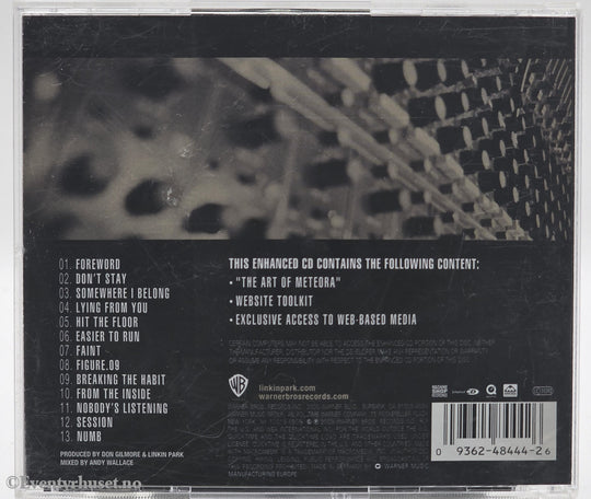Linkin Park. 2003. Meteora. CD.