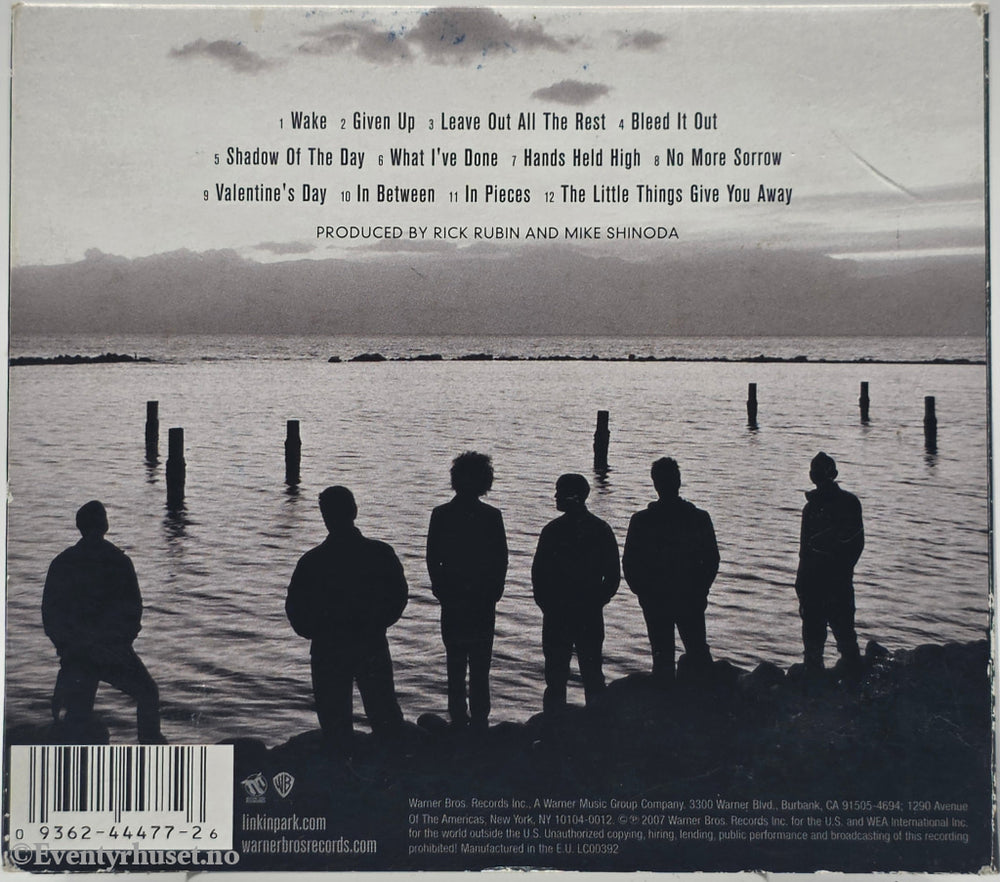 Linkin Park. 2007. Minutes to Midnight. CD.