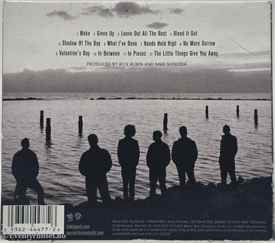 Linkin Park. 2007. Minutes to Midnight. CD.