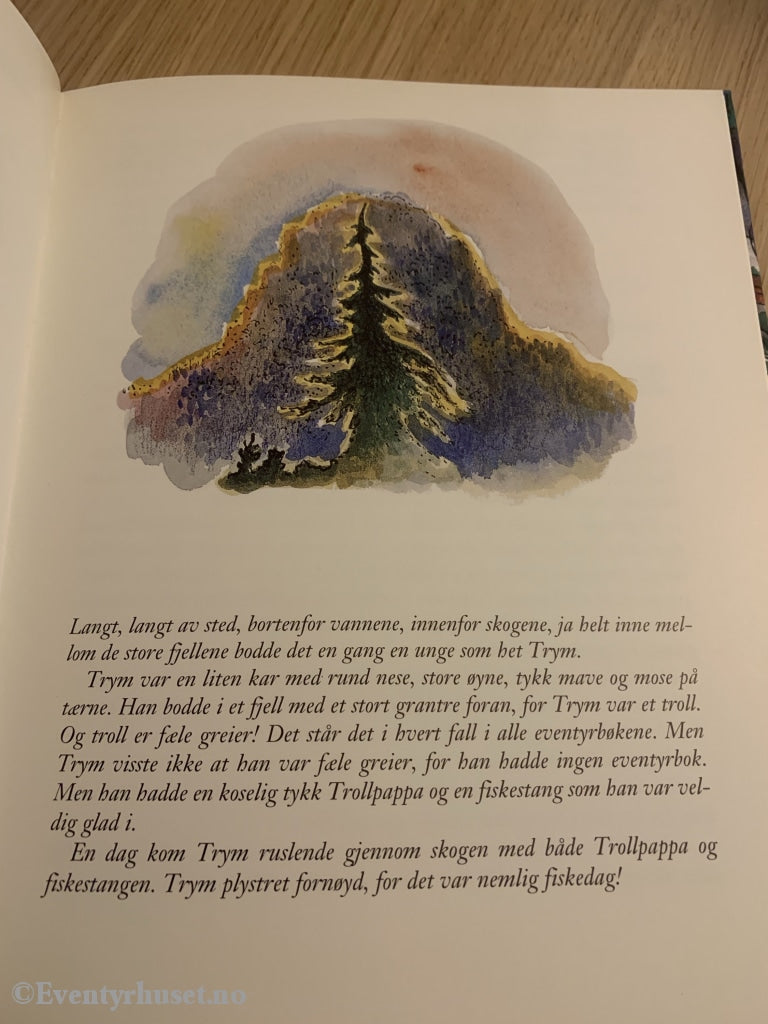 Linn Stokke & Hans Normann Dahl. 1994. Trollet Trym Og Den Hemmelige Farven. Fortelling