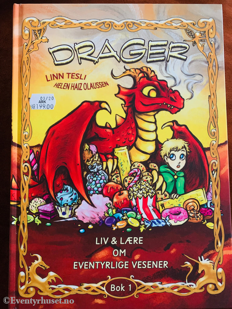 Linn Tesli og Helen Haiz Olaussen. Drager: Liv & lære om eventyrlige vesener (Bok 1). 2019. Barnebok.