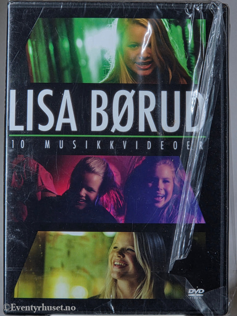 Lisa Børud: 10 musikkvideoer (2004). DVD. Ny i plast!