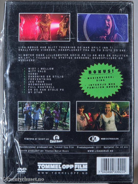 Lisa Børud: 10 musikkvideoer (2004). DVD. Ny i plast!