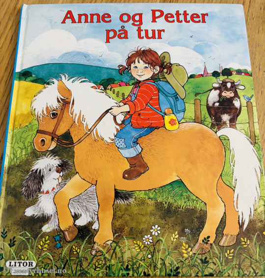 Litor: Anne og Petter på tur. Bok.